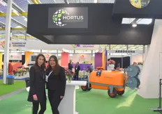 Desiree van den Breevaart and Ariana Sudario from Hortus Supplies International